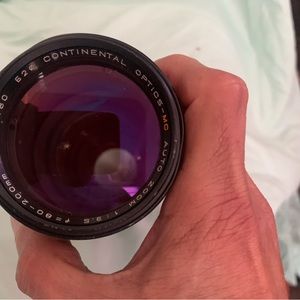 CONTINENTAL OPTICS- MC f=80-200MM LENS